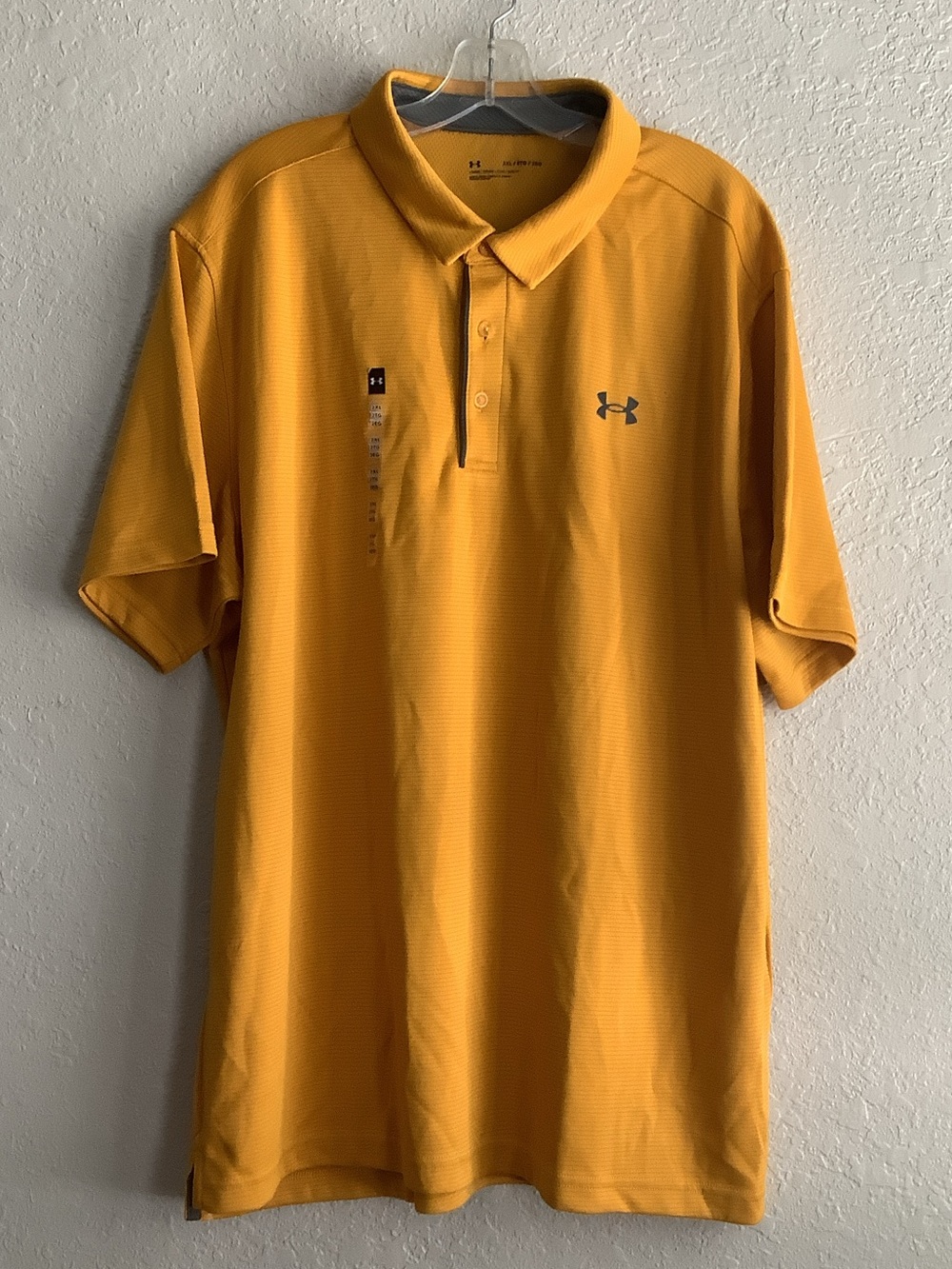 Under Armour Men’s Golden Yellow Performance Polo